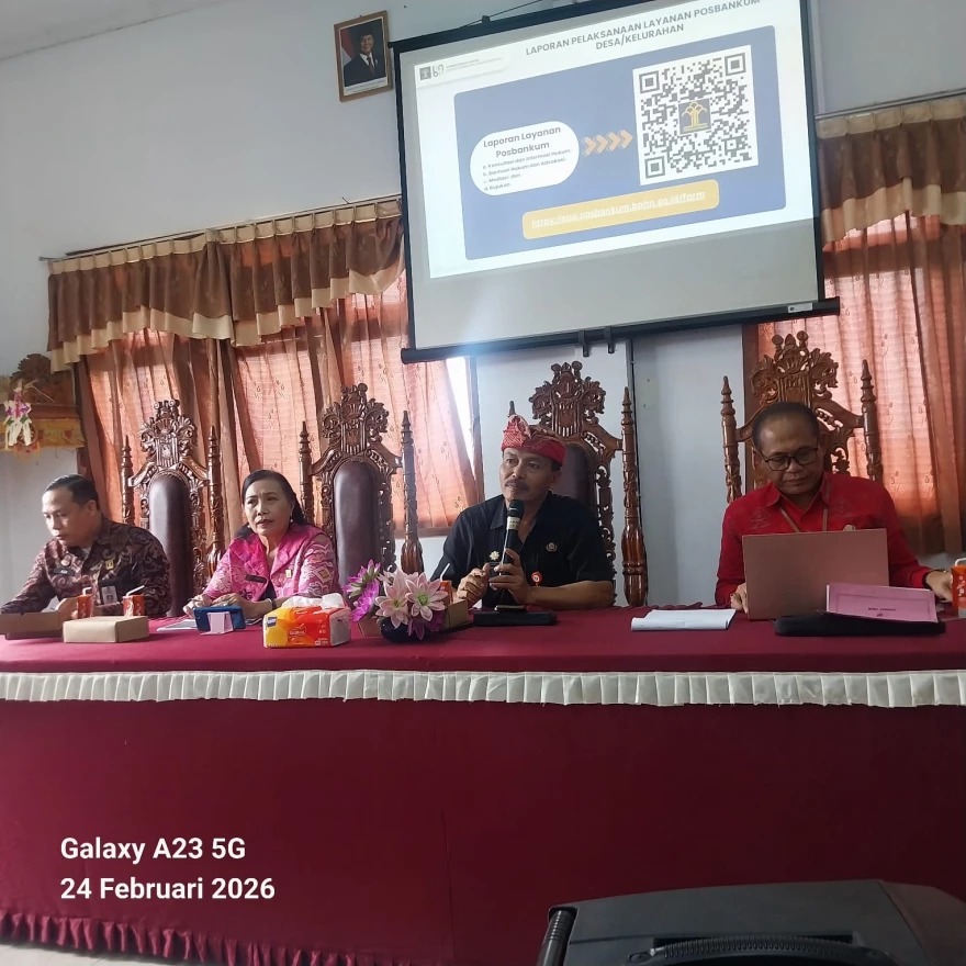 SOSIALISASI POSBANKUM